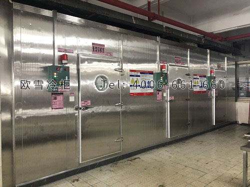 不銹鋼雙溫冷藏冷凍冷庫(kù)安裝.jpg