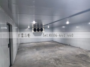 重慶食品公司500立方的倉(cāng)儲(chǔ)冷庫(kù)安裝案例